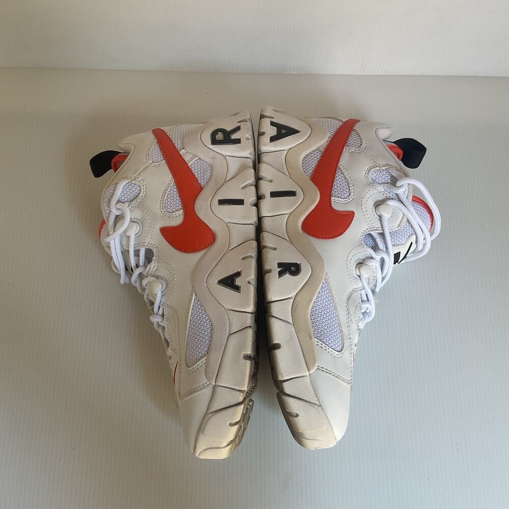 Nike Air Barrage Low White University Sneakers Men’s Size 7 CJ5395-100 Y2K - Picture 12 of 16